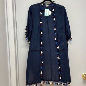 NWT EN CRÉME ‘Make a Splash’ Kimono